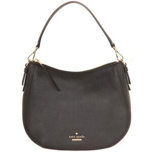 Kate Spade Black Leather Small Jackson Street Mylie Hobo